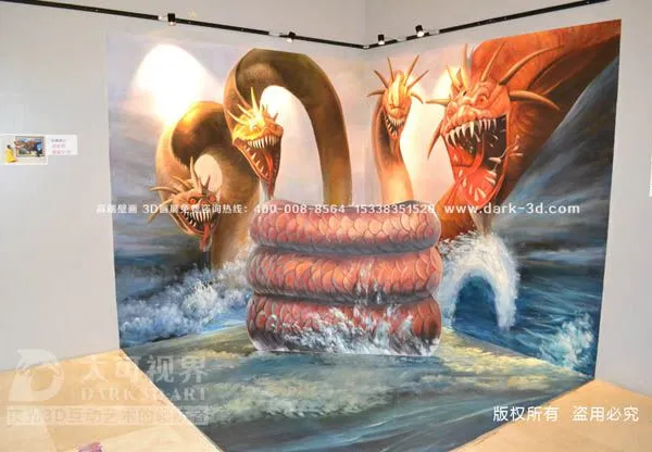 石家庄3D立体画 郑州裸眼3D立体画 商丘3D立体画 3D地贴 一流品质 纯手工绘制