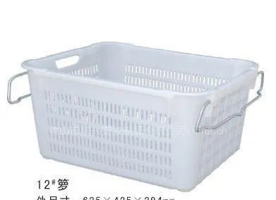供应鹏捷生产塑料铁耳周转箩 胶筐厂价直供,各国各地发货