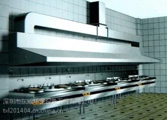 供应深圳厨房排烟系统工程 不锈钢烟罩 油烟管道工程安装价格