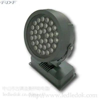 供应迪曼LED投射灯 七彩投光灯厂家 户外LED投射灯36W 晶元芯片 型号:FDF-SD036