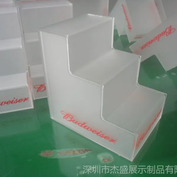 供应亚克力阶梯展示台,陈列台,梯形台,展示架,各种规格颜色定做