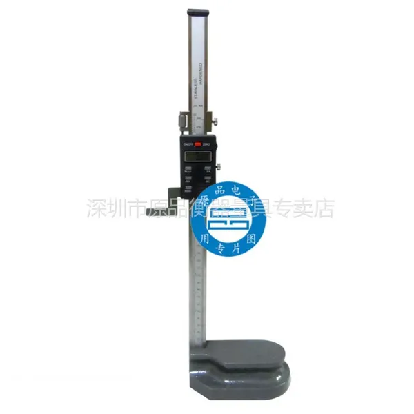供应广陆数显高度卡尺 单柱电子数显高度尺0-300mm/0.01
