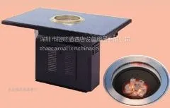 供应日本喜达牌JOYTEC JX-C14 地管式煤气木炭式无烟烧烤炉连台