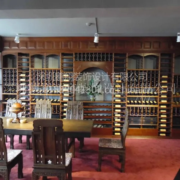 供应实木红酒柜 欧式酒柜 餐厅酒柜 家庭中式客厅酒柜 酒架