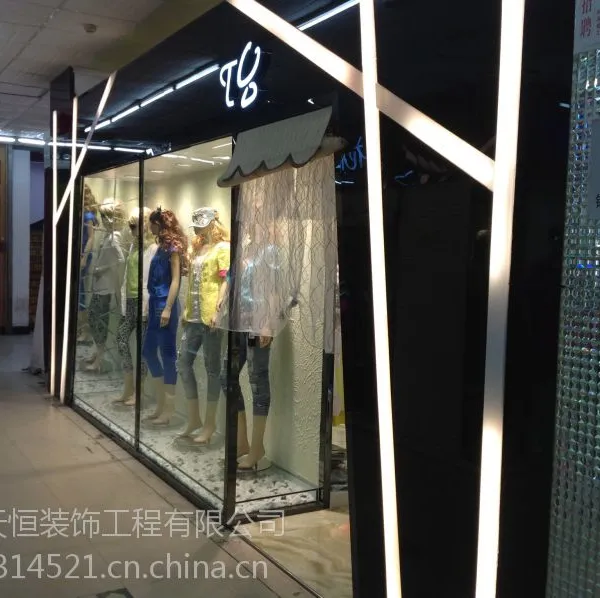 供应高档服装店装修设计要注意的一些问题,郑州服装店装修设计的新理念,郑州专业服装店装修设计