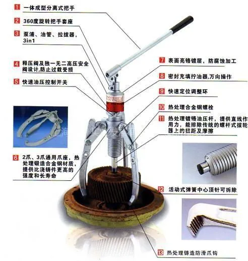 供应HP-11in 20T一体式液压拉马
