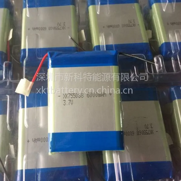 供应特价销售 高容量 高品质 移动电源电池 755068 聚合物电池