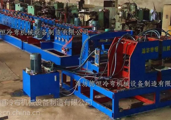 供应电缆桥架设备德恒电缆桥架成型机自动生产线qj500