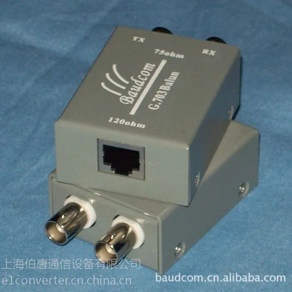 【质优价廉】75Ω转120Ω RJ45接口 单口阻抗转换器 变压器