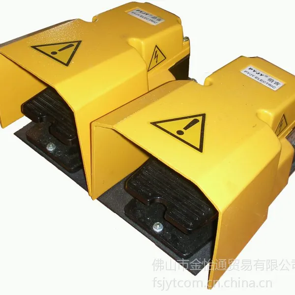 供应伯吉双脚踏开关PFS-9-2Y 双触点(佛山金怡通一级代理)