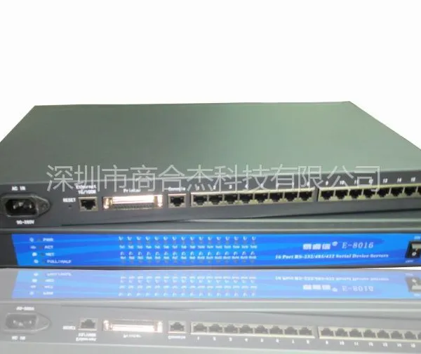 供应16口RS232/485/422转TCP/IP转换器-E-8016
