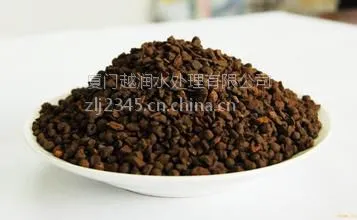 福建锰砂滤料,(除铁除锰)利器,厦门越润锰砂滤料大全。