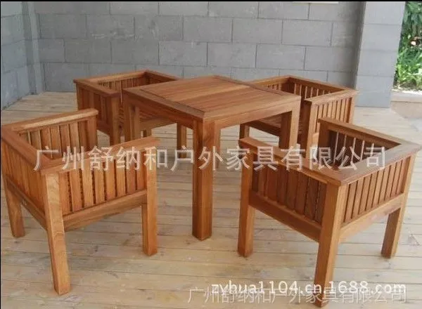 供应西安***户外家具厂实木休闲家具 支持*** 质量***