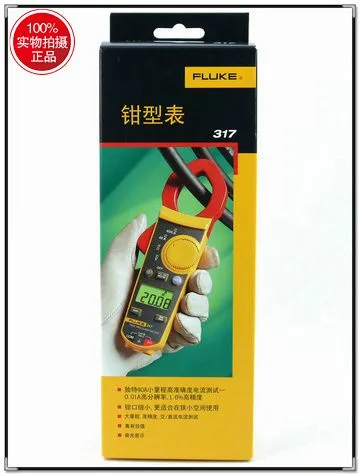 美国Fluke 317真有效值交直流数字钳形表