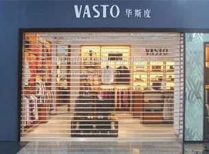 豪华直条铝合金水晶闸 坚信美专业生产订做卷闸门 欧式卷帘窗