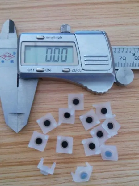 供应厂家生产优质电位器硅胶按键编码器硅胶按键单点导电硅胶按键