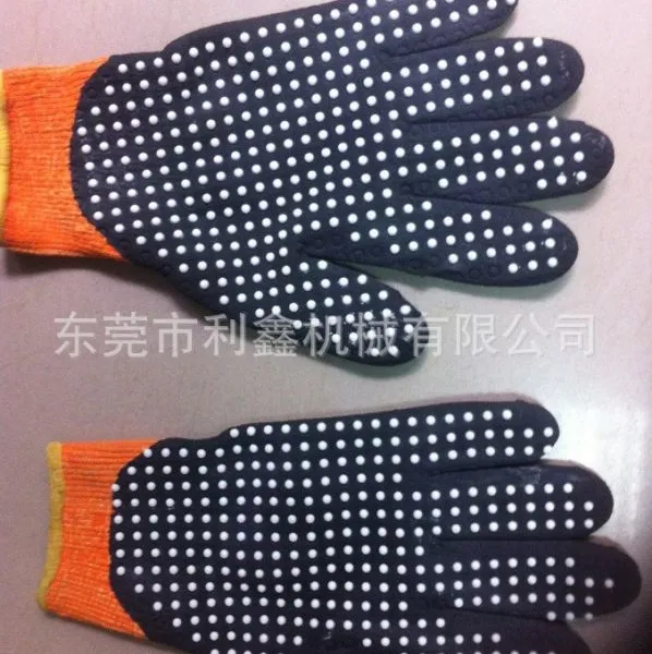 供应手套点塑机 户外手套压花机 劳保手套点塑防滑设备 手套加工
