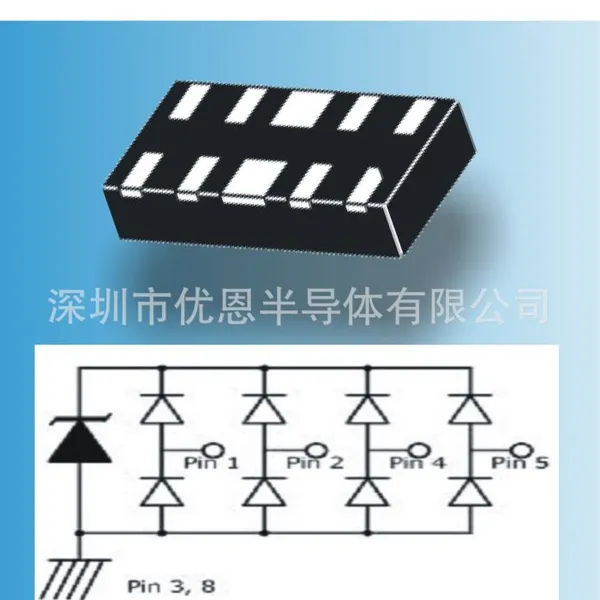 供应ULC0524P,静电保护器件厂家,ESD静电保护批发