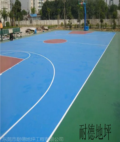 供应丙烯酸篮球场东莞造价施工