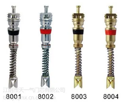 供应外弹簧式长型气门芯8000系列