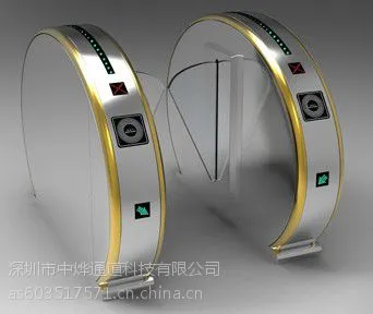 长途汽车站入口通道闸,电子票智能通道闸机