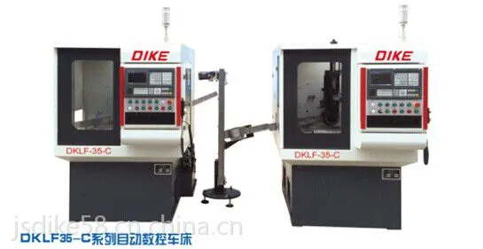 供应迪克DKCK35全自动数控车床连线连机全自动上下料
