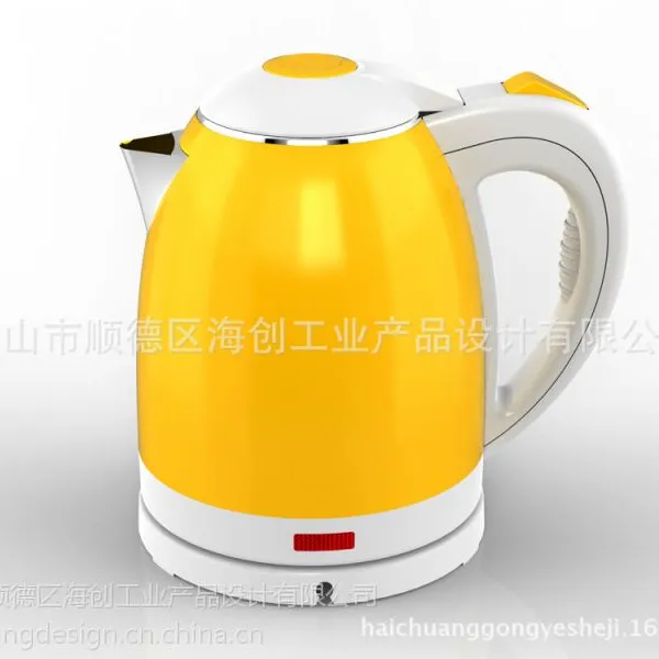 供应电水煲外观设计、结构设计、产品造型设计服务