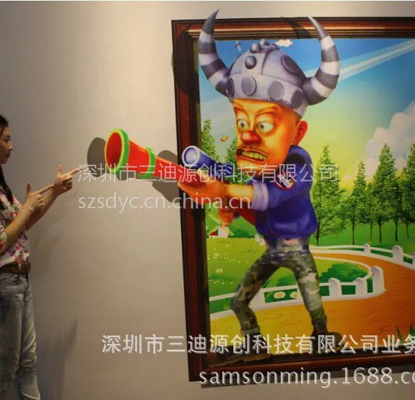 供应广东省3D地贴定制生产、3D地贴生产设计、立体地画、墙画、喷绘写真、防水耐磨