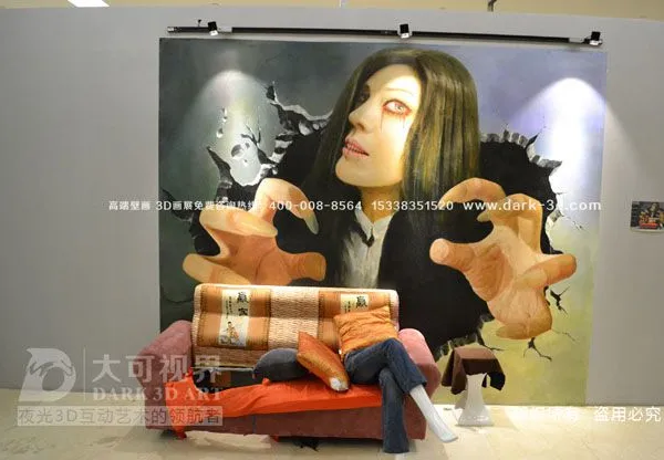 广州裸眼3D立体画 深圳街头3D立体画 佛山夜光3D立体画制作 广州3D画展公司