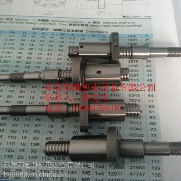 石家庄TBI滚珠丝杆SFK微型系列SFK1202(台湾TBI)