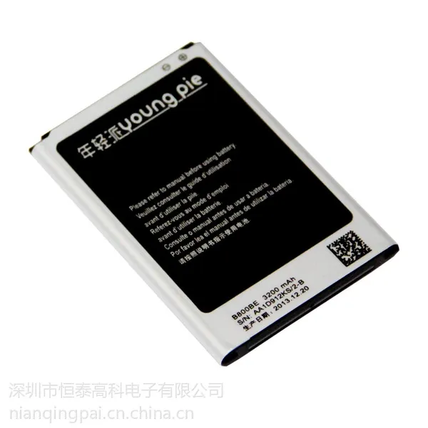 供应年轻派原装三星note3电池n9009 n9000 n9002 n9006 n9008原装电池