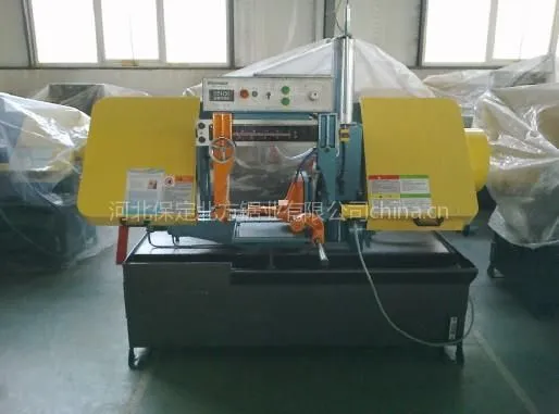 供应V6-GB4235A卧式金属带锯床| 半自动手工操作 锯带柔性张紧