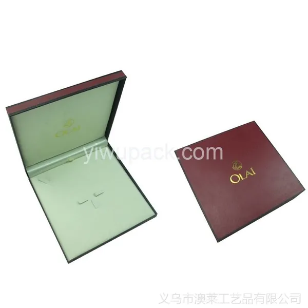 供应厂家直销仿皮质 欧美项链盒饰品盒 可提供发票 迪士尼认证厂家