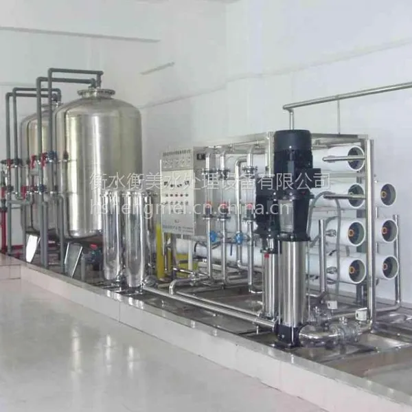 供应河北衡水 衡美水处理设备3T/H双级RO反渗透设备