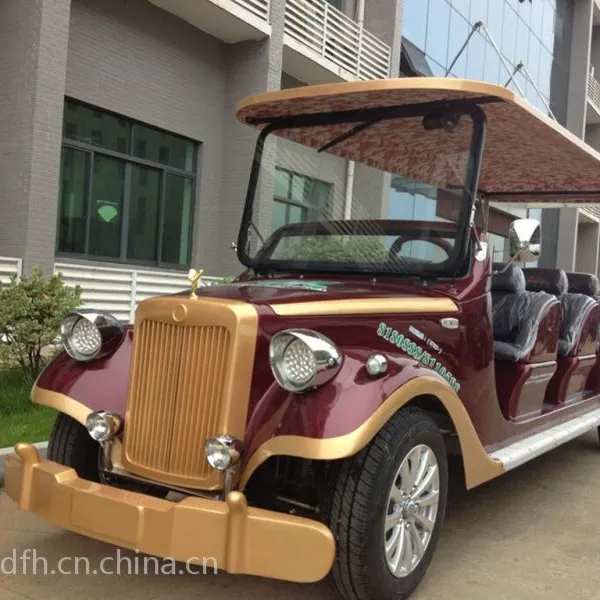 供应DFH-LX2-12E电瓶看楼车 电动老爷车?电动观光车?四轮电动车 电瓶车价格 大丰和老爷车
