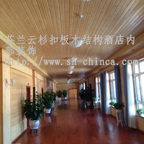 樟子松UV哑光免漆扣板-程佳批发10*100免漆装饰扣板
