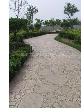 供应安康压花地坪,汉中压花地坪,咸阳压花地坪,透水地坪,压膜地坪