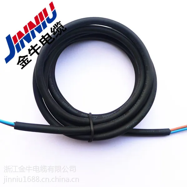 供应H05RN-F 2*0.75橡胶线现货耐寒防水橡胶线