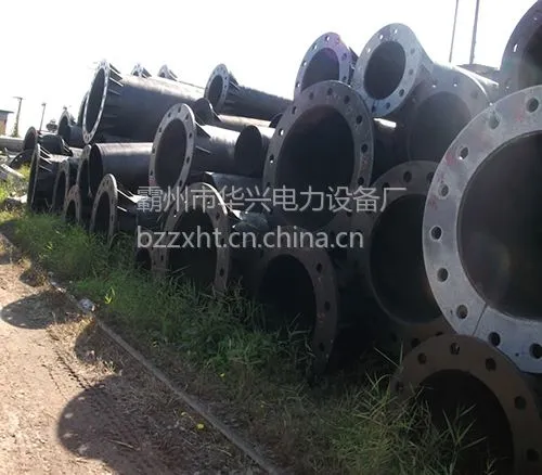 供应黑龙江10KV电力杆及钢桩基础