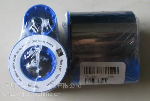 斑马800015-440CN彩色带证卡打印机色带清洁用品打印头