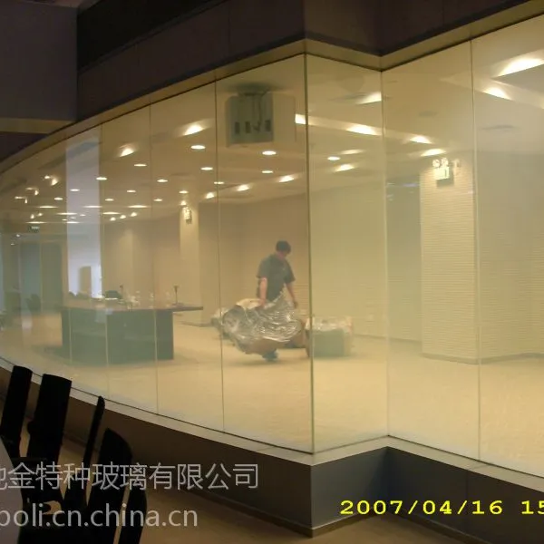 广州***调光玻璃是一种智能型***功能玻璃13392483338