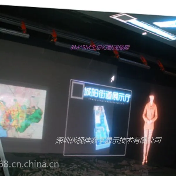 供应进口3D全息幻影膜 全息幻影成像膜 舞台全息膜