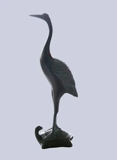 供应仿古青铜器 中龟鹤 家居摆件 工艺品收藏