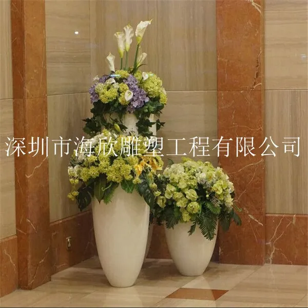 合肥玻璃钢花盆厂家批发 创意商场花盆价格最优 供应园林艺术花盆