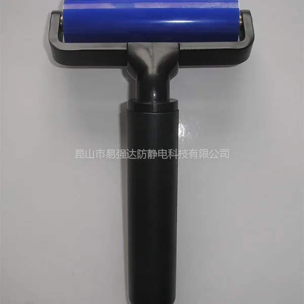 供应粘尘滚轮12寸易强达研磨技术生产抗静电矽胶产品
