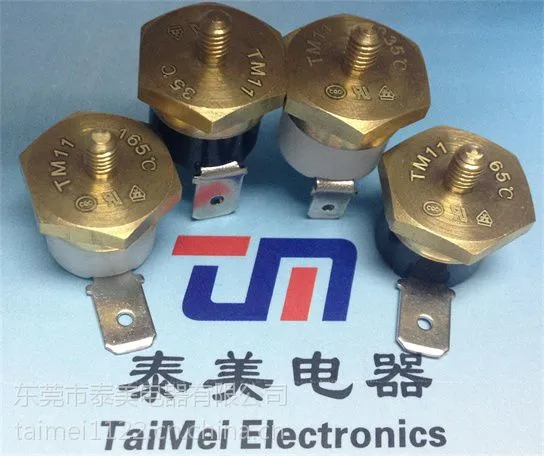 手动复位温度开关 TM22六角铜头手动复位温度开关