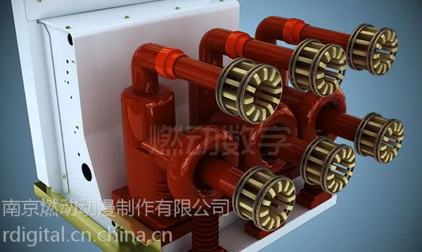 供应工业机械三维动画制作