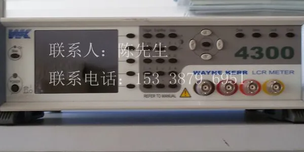 供应【二手实拍现货】英国稳科 1MHZ LCR电桥 WK43100