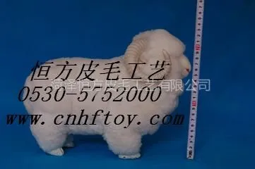 供应毛茸茸的仿真工艺羊,仿真动物