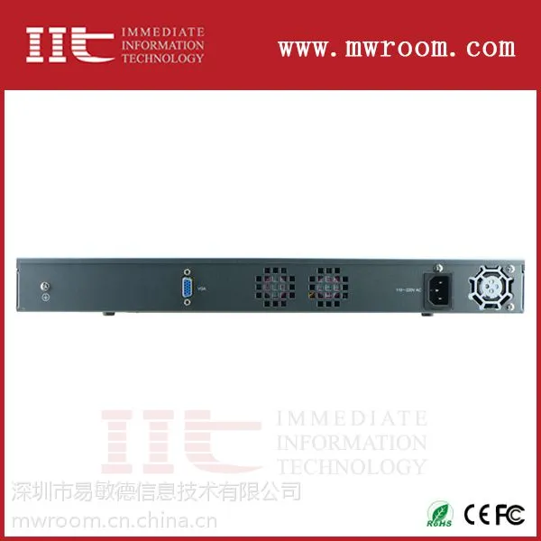 厂家定制 网吧ROS软路由 6口千兆 海蜘蛛 WayOS 爱快 流控 H67SL